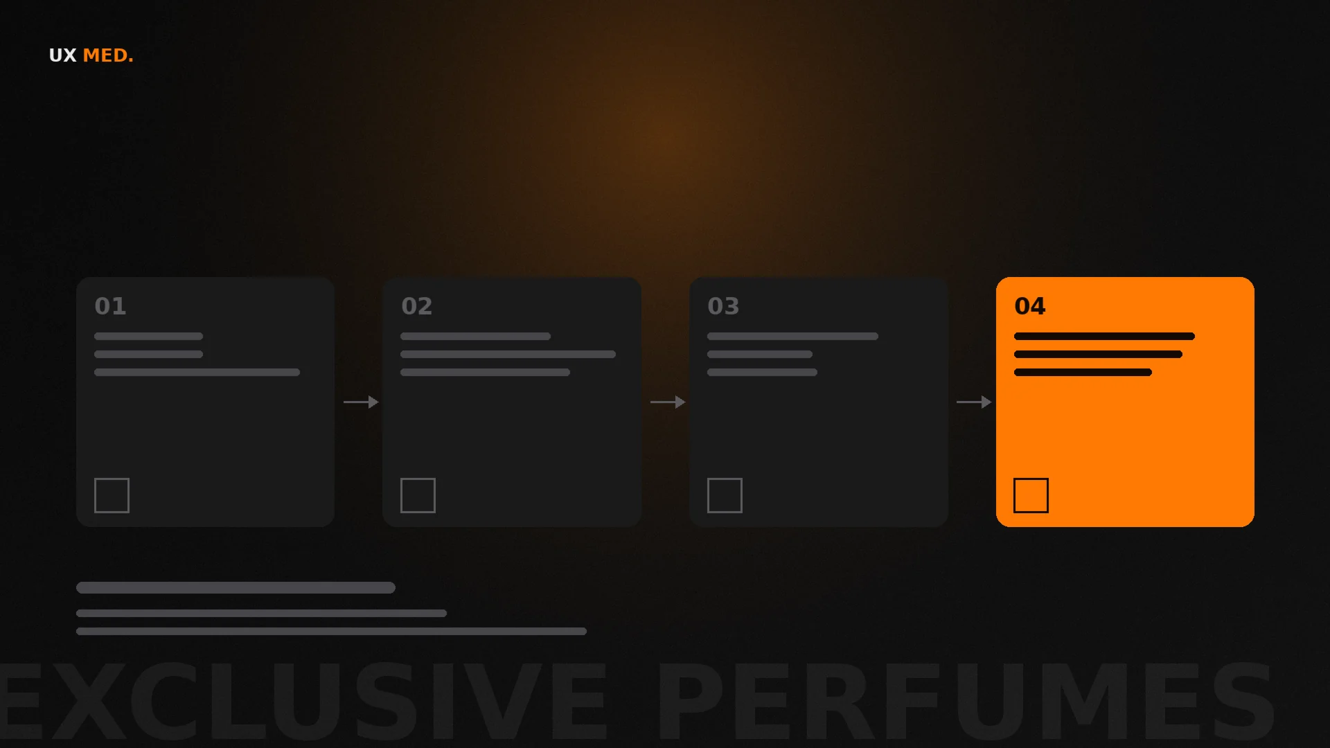 Exclusive Perfumes — landing page