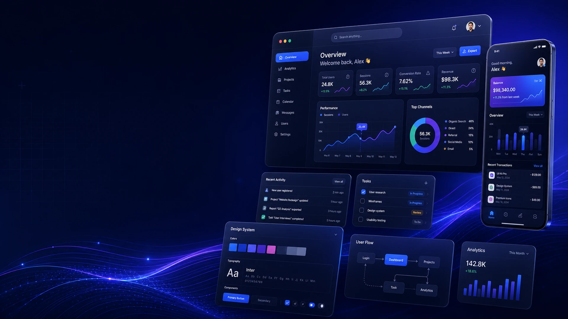 UltronGPT — assistant chat screen